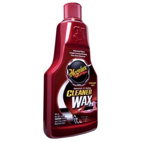 MEGUIARS WAX Cleaner and Wax, Liquid, 16 Ounce, Without Applicator A1216